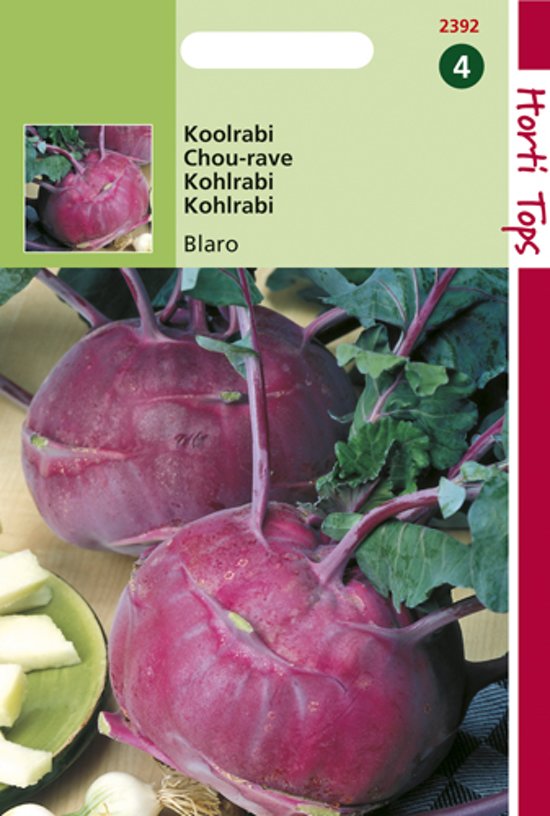 Koolrabi Blaro (Brassica) 450 zaden